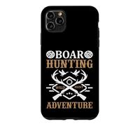 Carcasa para iPhone 11 Pro MAX Boar Hunting Wild Hunt Adventure Hunter Life Nature Lover