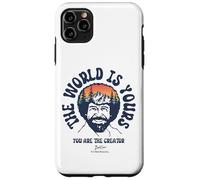 Carcasa para iPhone 11 Pro MAX Bob Ross The World Is Yours