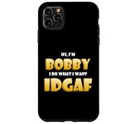 Carcasa para iPhone 11 Pro MAX Bobby Costume Idgaf Funny Meme Halloween Bob Costume Bobbys