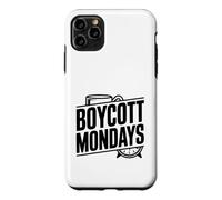 Carcasa para iPhone 11 Pro MAX Boicot Lunes Divertido Anti Lunes Motivación