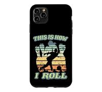 Carcasa para iPhone 11 Pro MAX Bolos, Así es como rodo, Hombres Mujeres Niños, Vendimia, Bolos