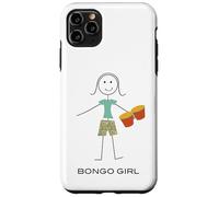 Carcasa para iPhone 11 Pro MAX Bongo Divertido para Mujer, Regalos para Chicas músicas