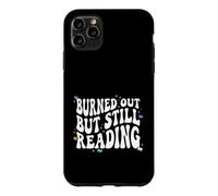 Carcasa para iPhone 11 Pro MAX Bookish Burned out But Still Reading Retro Book Club