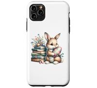 Carcasa para iPhone 11 Pro MAX Bookish Easter Bunny Reading Book Every Bunny Loves to Read