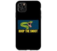 Carcasa para iPhone 11 Pro MAX Boop The Snoot Snake Snake Lover Keeper - Meme con Cita Divertida