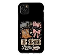 Carcasa para iPhone 11 Pro MAX Boots Or Bows Big Sister Loves You