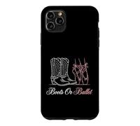 Carcasa para iPhone 11 Pro MAX Botas de revelación de género o Padre expectante de Ballet
