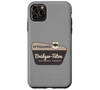 Carcasa para iPhone 11 Pro MAX Bridger-Teton National Forest Wyoming Señal de Bienvenida Vacaciones