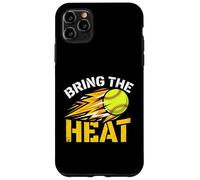 Carcasa para iPhone 11 Pro MAX Bring The Heat - Jarra de Cuerda de Lanzamiento rápido para sóftbol