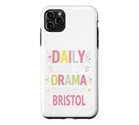 Carcasa para iPhone 11 Pro MAX Bristol Personalized Name Funny Cute Custom Bristol Name