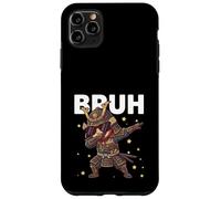 Carcasa para iPhone 11 Pro MAX Bruh Funny Dabbing Samurai Niños Niños Japonés Historia Amante