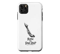 Carcasa para iPhone 11 Pro MAX Bucear O Morir Apnea Apnea Atletas Buceo Born to Deep Dive