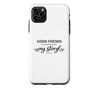 Carcasa para iPhone 11 Pro MAX Buenos Amigos Gracias por Ser Parte De Mi Historia Amistad