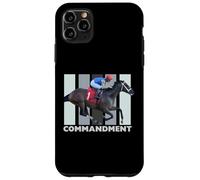 Carcasa para iPhone 11 Pro MAX Caballo Mandamiento, Carreras de Caballos, Santa Anita, del Mar, Caballo