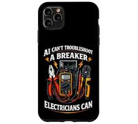 Carcasa para iPhone 11 Pro MAX Cables De Humor AI para Obras Construcción Electricista