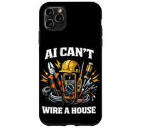 Carcasa para iPhone 11 Pro MAX Cables De Humor AI para Obras Construcción Electricista