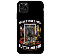 Carcasa para iPhone 11 Pro MAX Cables De Humor AI para Obras Construcción Electricista