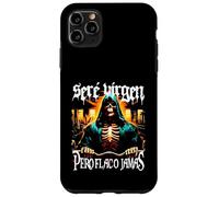 Carcasa para iPhone 11 Pro MAX Calacas Chidas Gym con Frases Sarcasticas Mexican Slang Word
