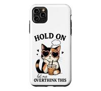 Carcasa para iPhone 11 Pro MAX Calico Cat Overthinking - Diseño de café Helado