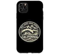 Carcasa para iPhone 11 Pro MAX California Surf Oso Retro Vintage West Coast Since Sunrise
