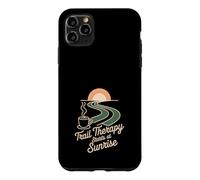 Carcasa para iPhone 11 Pro MAX Caminata matutina Cumbre de Bienestar y Terapia de café con Naturaleza