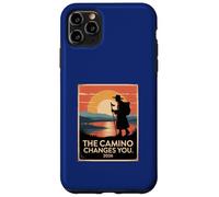 Carcasa para iPhone 11 Pro MAX Camino De Santiago 2026 Vintage Hiking Pilgrim St James