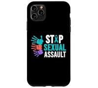Carcasa para iPhone 11 Pro MAX Camisa de Conciencia de Asalto Sexual: Detener el Asalto Sexual