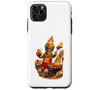 Carcasa para iPhone 11 Pro MAX Camisa Tiki Man King of The Grill - Funny Island BBQ Tiki Art