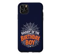 Carcasa para iPhone 11 Pro MAX Camiseta de Fiesta de Halloween con diseño de araña de cumpleaños Daddy of The Boy