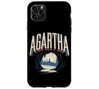 Carcasa para iPhone 11 Pro MAX Camiseta De La Ciudad De Agartha Teoría De La Conspiración