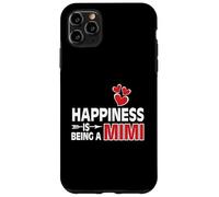 Carcasa para iPhone 11 Pro MAX Camiseta Happiness Is Being a Mimi