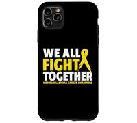 Carcasa para iPhone 11 Pro MAX Camiseta We All Fight Together Meduloblastoma Conciencia