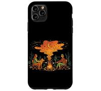 Carcasa para iPhone 11 Pro MAX Campfire Friends Night Camping Naturaleza Camper Campamento