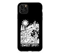 Carcasa para iPhone 11 Pro MAX Canasta con Hoyos Sweet Spot Mountain Fairway para Jugadores de Disc Golf