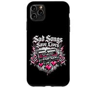Carcasa para iPhone 11 Pro MAX Canciones tristes salvan Vidas Diseño EMO
