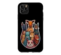 Carcasa para iPhone 11 Pro MAX Canid Fox Wild Dog Nature Spirit Core Hunt Pack Eternal