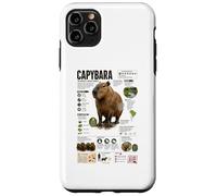 Carcasa para iPhone 11 Pro MAX Capibara Los Datos más Grandes del Mundo sobre roedores