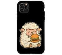 Carcasa para iPhone 11 Pro MAX Caricatura de Hamburguesa de Oveja esponjosa