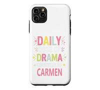 Carcasa para iPhone 11 Pro MAX Carmen Personalized Name Funny Cute Custom Carmen Name