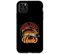 Carcasa para iPhone 11 Pro MAX Carrete Cool Uncle Fish, Pescador, tío, Pesca de truchas