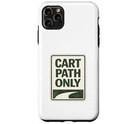 Carcasa para iPhone 11 Pro MAX Cart Paths Only First Tees Jitters Public Golf Society Chistes