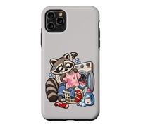 Carcasa para iPhone 11 Pro MAX Caso de lavandería de Mapache, diseño Divertido para el hogar