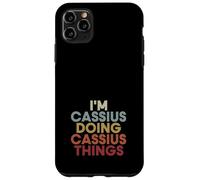Carcasa para iPhone 11 Pro MAX Cassius Name Cassius Personalized Name First Given