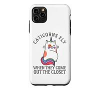 Carcasa para iPhone 11 Pro MAX Caticorns Fly When They Sale The Closet Cat Unicorn Fun