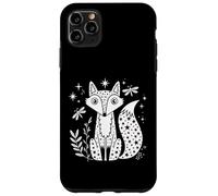 Carcasa para iPhone 11 Pro MAX Celestial Fox Stars Night Dragonfly Nature Woodland Graphic