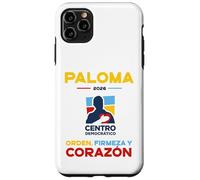 Carcasa para iPhone 11 Pro MAX Centro Democrático Paloma 2026 Orden Firmeza y Corazón