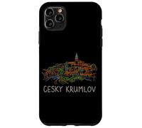Carcasa para iPhone 11 Pro MAX Cesky Krumlov Chequia - Recuerdo de Viaje para Regalo histórico de la Ciudad
