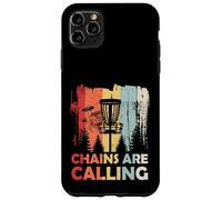 Carcasa para iPhone 11 Pro MAX Chains Are Calling Disc Golf Frisbee Frolf Flying Disc Sport