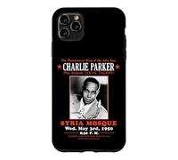 Carcasa para iPhone 11 Pro MAX Charlie Parker Rey del Saxofón Alto Live Siria Mezquita 1950