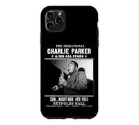 Carcasa para iPhone 11 Pro MAX Charlie Parker Reynolds Hall Filadelfia 1951 Escala de Grises